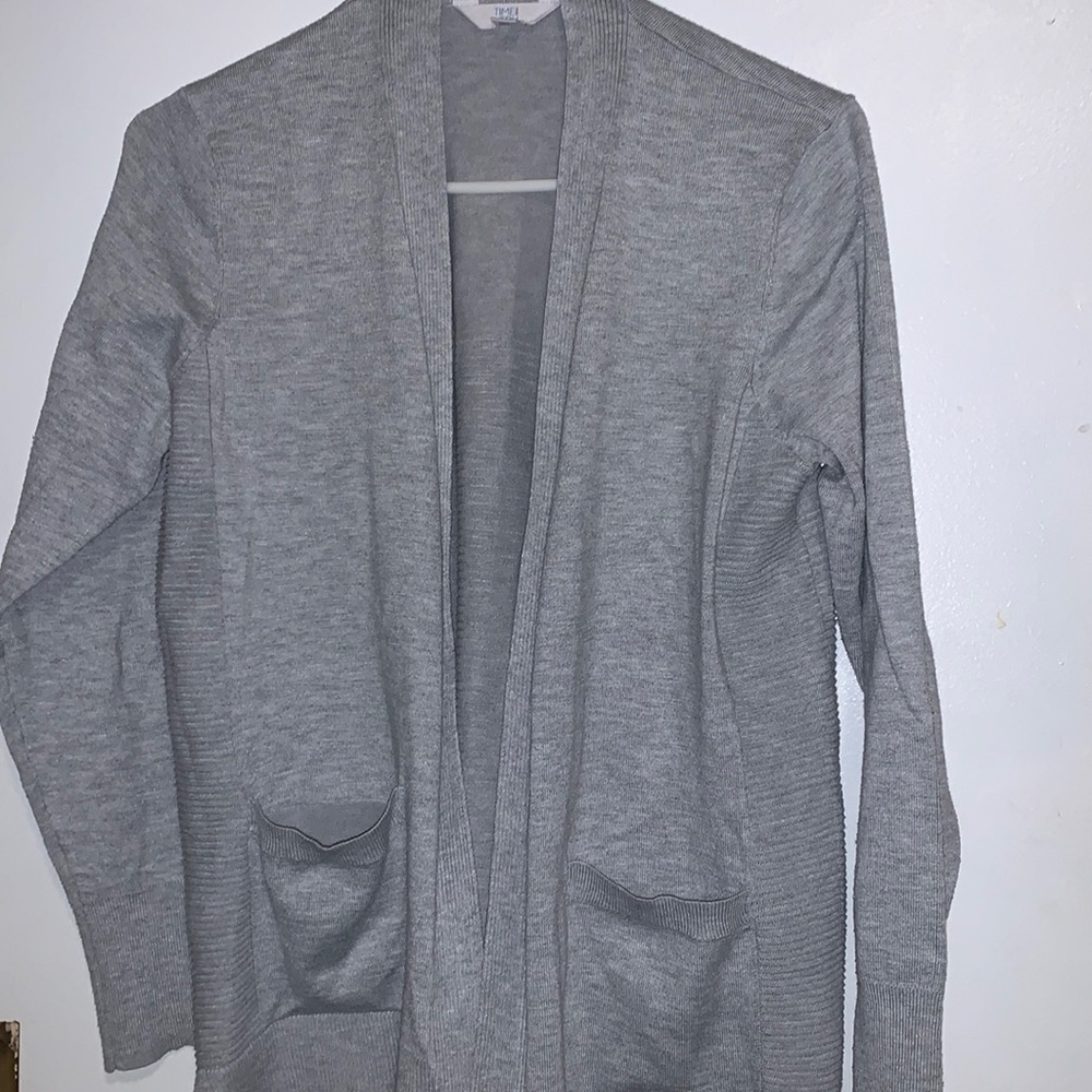 Gray Cardigan
